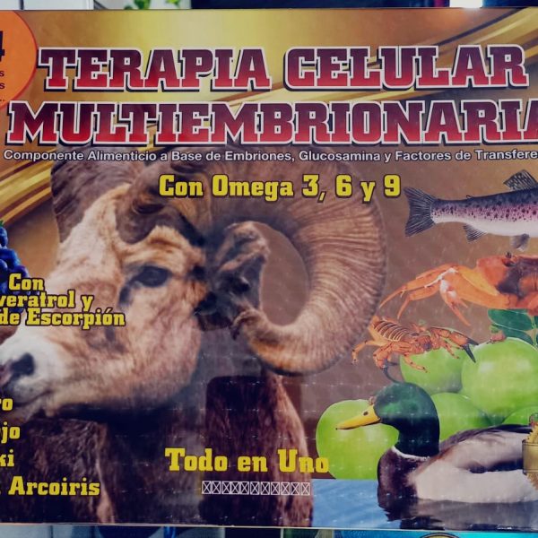 Terapia Celular Multiembrionaria x 24 ampolletas Bebibles