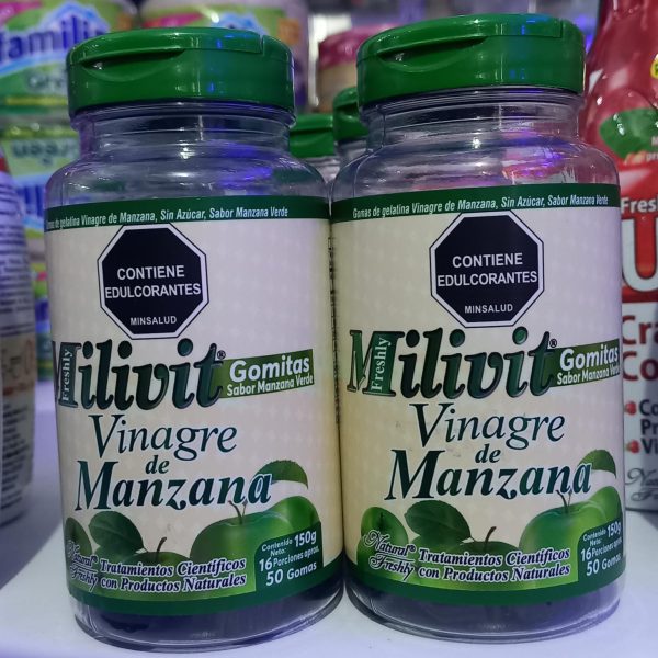 vinagre de Manzana x 50 gomas