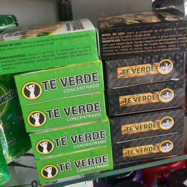 Te verde concentrado y te verde lipo plus x 30 tisanas
