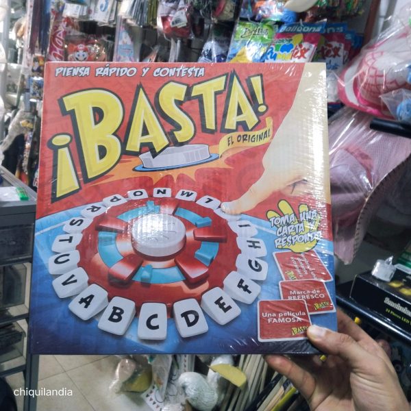 juego de mesa BASTA