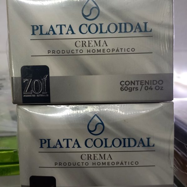Crema Plata Coloidal