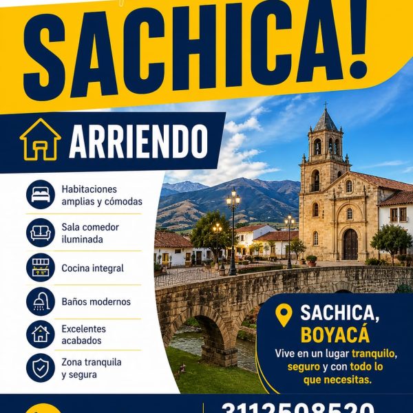 Arriendos Sáchica Boyacá